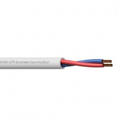 Procab CLS215-CCA/1 Loudspeaker cable - 2 x 1.5 mm2 - 16 AWG -  EN50399 CPR Euroclass Cca-s1b,d0